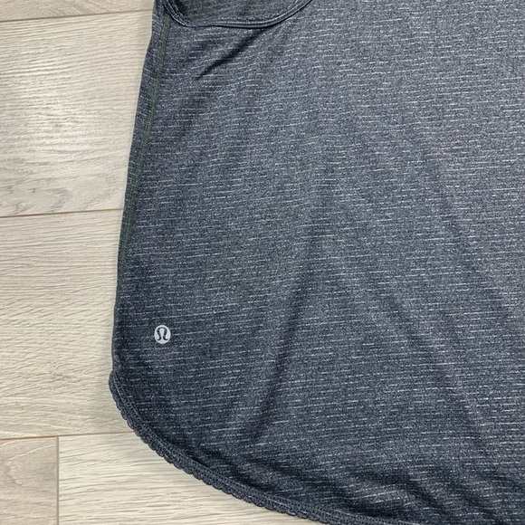 Lululemon 105 F Singlet Tank Top *Silver Heathered Black - Picture 8 of 13